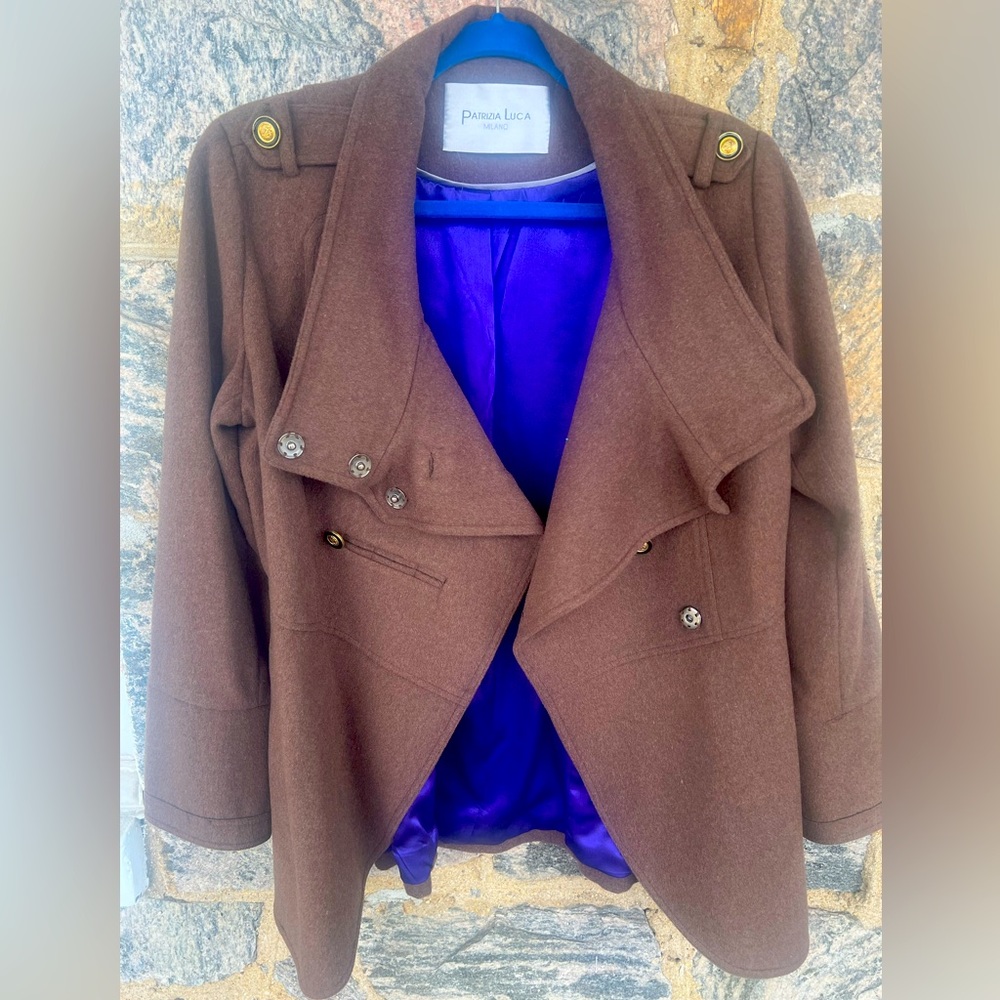 Brown Coat by Patrizia Luca